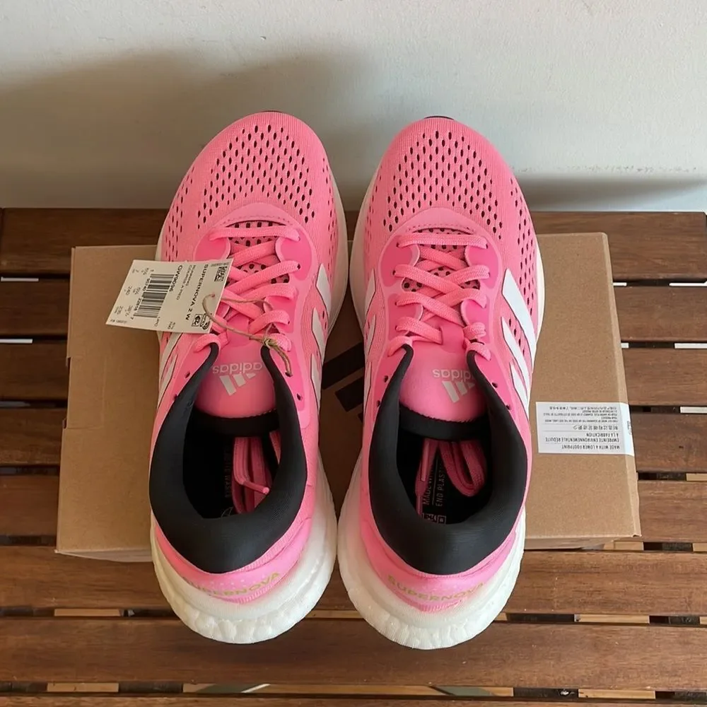 Adidas Supernova 2.0 Running shoes Pink Women Size 7(GW9096)